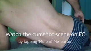 Skinny man with thick cock gives punishment