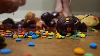 Foot Fetish - Food Crush - ASMR