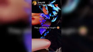 [JinkyVR] My slutty pussy loves getting BRED by @taclessvr