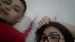 I ride my stepdad with my huge butt when we're alone. Real home video