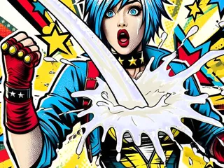 milky surprise for Neon-Girl