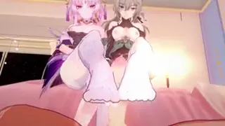 Honkai Star Rail - Caelus X Fu Xuan(& Qingque) Sex Hentai 3D Animation