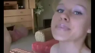 Amateur Lexi Mathews Wants To Know If She Gives Good Head and Looks Great In Hosiery