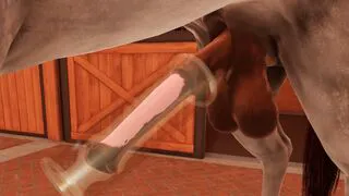 Horse Milking - VR Stallion 2.14 Gameplay