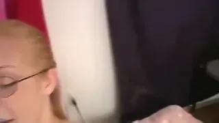 Blonde Jessika Oil Up a Cock a Does a Handjob