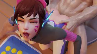 DVa Streamer Girl’s Worst Ranked Match『Bewyx』