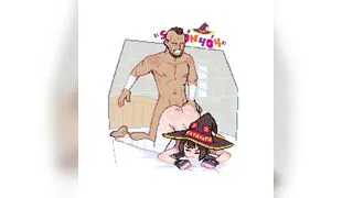 Megumin take it from behind ★