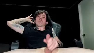 Emo Alternative Boy Masturbating Cum