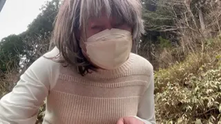 山で1人オナニー三昧