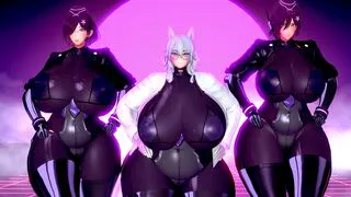 Villain Trio Walking