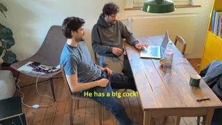 I accidentally ejaculated on my straight friend's pants