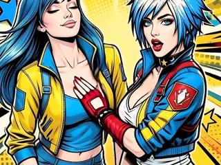 some sexy action with the two of them