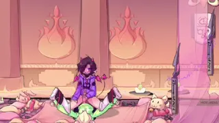 MAX THE ELF: ( ANIMACION ) : FUTA _ SUMISA _ ME AMARRÓ LAS MANOS PARA QUE MAESTRA ME ECHE TODO LA LECHE EN MI BOCA