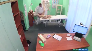 Hot BLONDE enjoyed LOUD SEX with her Doctor - Fake Hospital