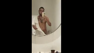 getting out of the shower