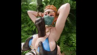 Zebra Zelda Titfuck [Rekin3D]