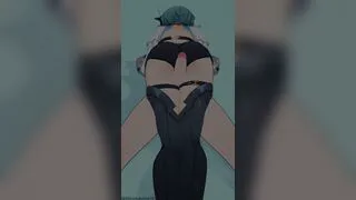 Eula thighjob [Shirofukurou3D]