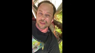 Playing with my cock outside