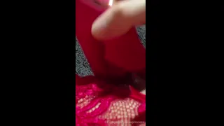 POV: You caught me riding my favorite toy in bed
