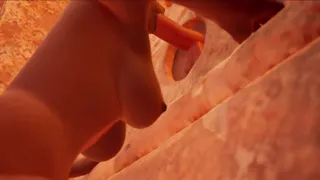 Gloryhole yammy futa blowjob