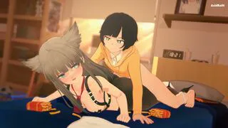 Perlica x Mob video sex (Endfield) NTR