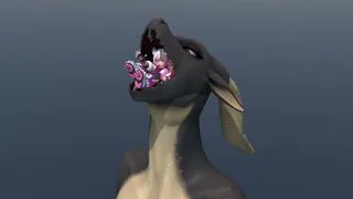Oral vore by blueblaze95