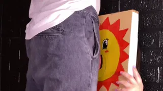 Gloryhole - Face-in-hole Board. I Fucked the SUN