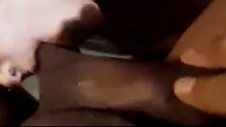 Beautiful tits of a mature milf sucking cock and fucking