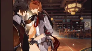 Tartaglia x Zhongli - Genshin Impact Hentai