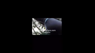 MIKO FILO RIDES IN DEEP BLACK THONG