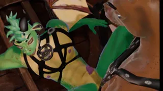 Don't worry, the stallion just wants to give you his love.