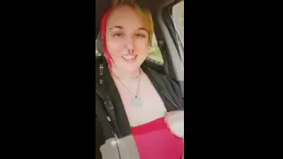 REAL PUBLIC CAR TIT FLASHING