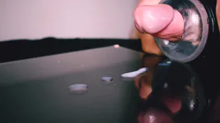 Fleslight fuck and cumshot Full HD