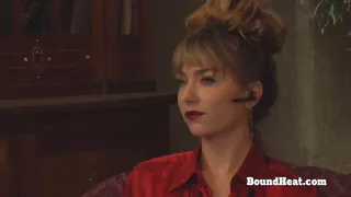 Sexy Big Ass Blonde Lesbian Slave Masturbates And Orgasms