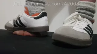 LittleShoes - Cock Crush Adidas Samba Size 34 Preview