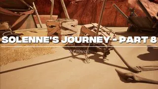 Solenne's journey, part 8 - Arrival