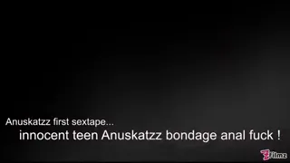 Young Innocent Girl Bondage Anal Fuck with Doxy - First Show