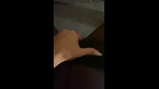 Squirting all over my panties & tights before sending them to one of my fans
