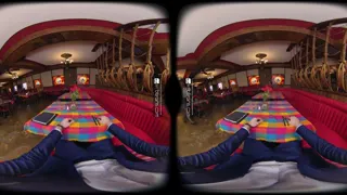 VRB Trans: Trans Waitress Licks the Chef's Pussy and Fucks With a Guy in a Restaurant Threesome | VR Porn