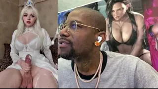 Transgender Grace Ashcroft Gooning In The FBI Basement, Transgender Princess Cumming Thicc Fat Loads, Tan Big Breast Trans Girl Drooling Cum From Her Cock, Trans Girl Cums In A Sauna, AI Generated