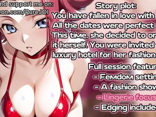 Kallen Kozuki prepared a special lingerie fashion show for you (JOI)