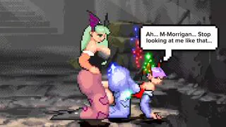 Morrigan fucks Lilith (with dialogue)