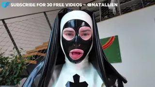Latex Goddess Humiliating SubmissiveBoy