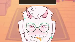 Ralsei Healing Kris In The Light World