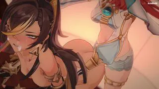 Dehya x Futa Nilou video (Genshin impact)