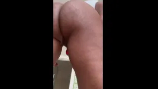 Ebony milf morning masturbation vibes 💦😇