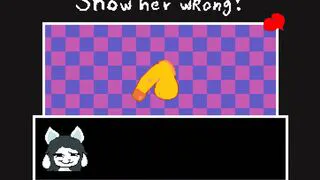 Kris breeding Temmie in School