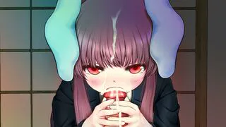 Udonge's foreskin/glans/tongue/blow job