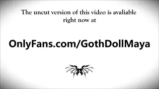 Horny Goth Redhead Teases Boyfriend Then Rides Him Hard On Floor - Sloppy Deepthroat, Reverse Cowgirl, Grool Covered Cock, Rough Missionary & Creampie