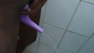 Pissing Standing Up with Travel Urinal - Sounds included! Luna Blooming